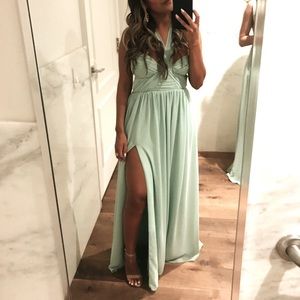 Mint gown